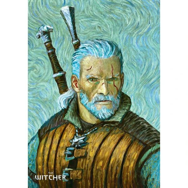 Puzzle Game Art Chronicles: The Witcher - Geralt Van Gogh (1000) - Puzzle - Obrázek 7118000P01