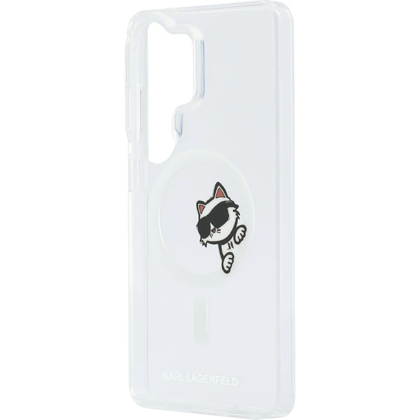 Karl Lagerfeld IML Choupette Peekaboo Logo Magnetic kryt Samsung Galaxy S26 Ultra čirý - Pouzdra - Obrázek 713361717f244a08ac5e8ef5987d5504