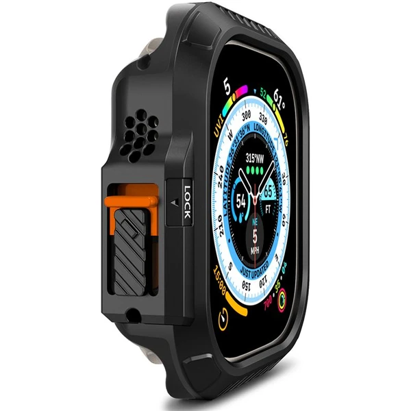 Spigen Lock Fit kryt Apple Watch Ultra 3/2/1 (49mm) černý - Pouzdra - Obrázek 7144679dc6bc43b097e64e4b85fd8ad9