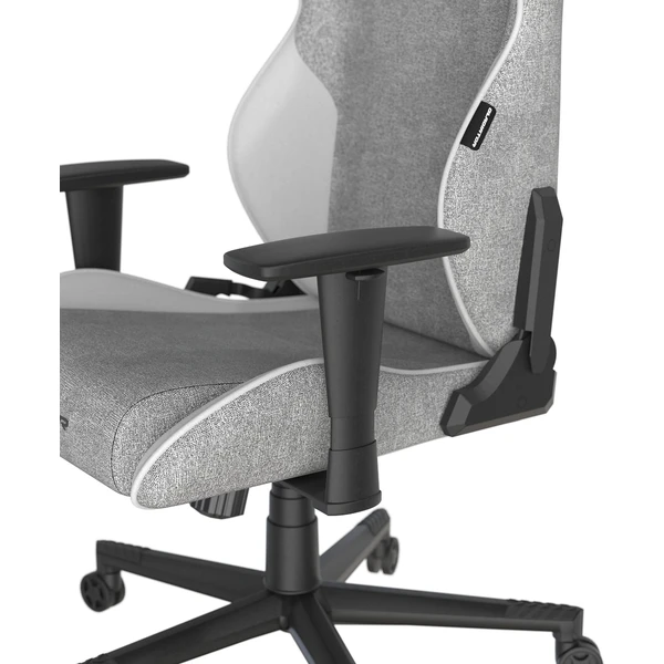 DXRacer GLADIATOR látková herní židle šedo-bílá - Židle - Obrázek 714D000O01