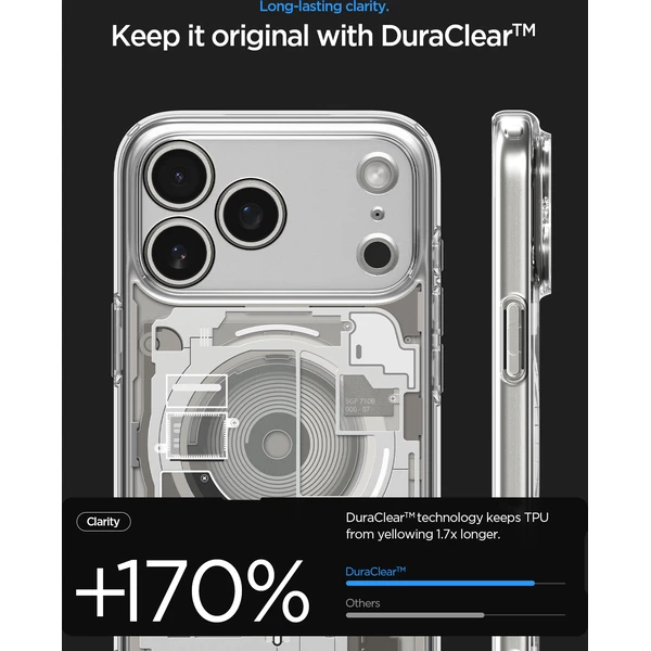 Spigen Ultra Hybrid MagSafe kryt iPhone 18 Pro Max/17 Pro Max zero one natural titanium - Pouzdra - Obrázek 715fe698b5994c5ea55d877fc81ca218