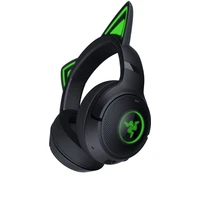 Razer Kraken Kitty V2 BT bezdrátová sluchátka černá - Sluchátka