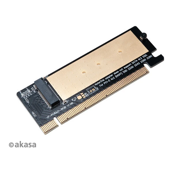 Akasa adaptér pro M.2 do PCIe x16 AK-PCCM2P-05 - Řadiče - Obrázek 716X600301