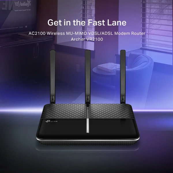 TP-Link Archer VR2100 VDSL/ADSL modem/router - Modemy - Obrázek 717U000501