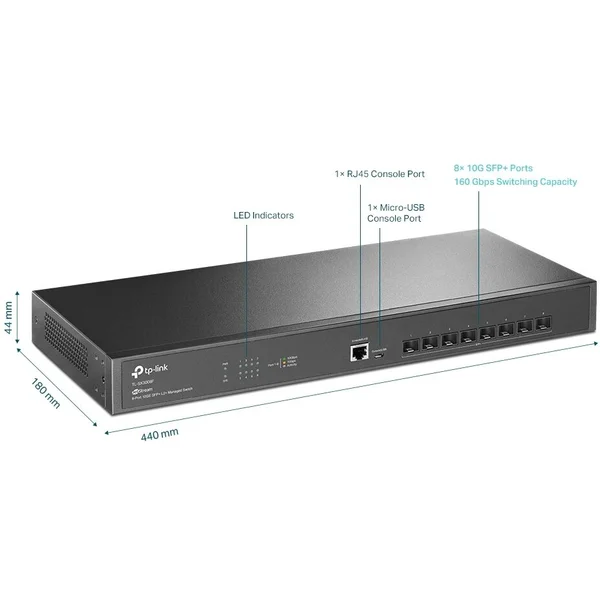 TP-LINK TL-SX3008F switch - Switche - Obrázek 71BW000501