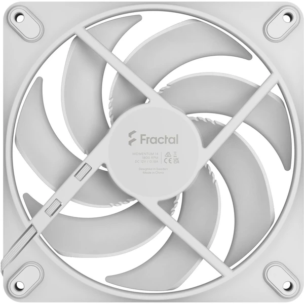 Fractal Design Momentum 14 bílý - Ventilátory pro PC - Obrázek 71JF000O01