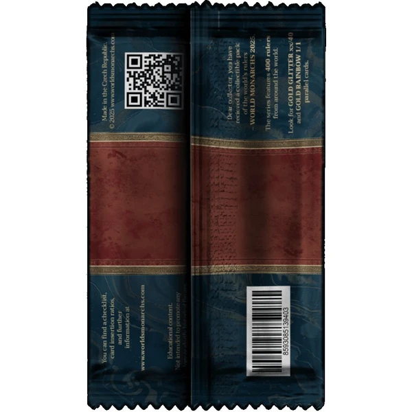 Sběratelské karty 2025 World's Monarchs - Series 1 box - Sběratelské karty a nálepky - Obrázek 71KL000K01