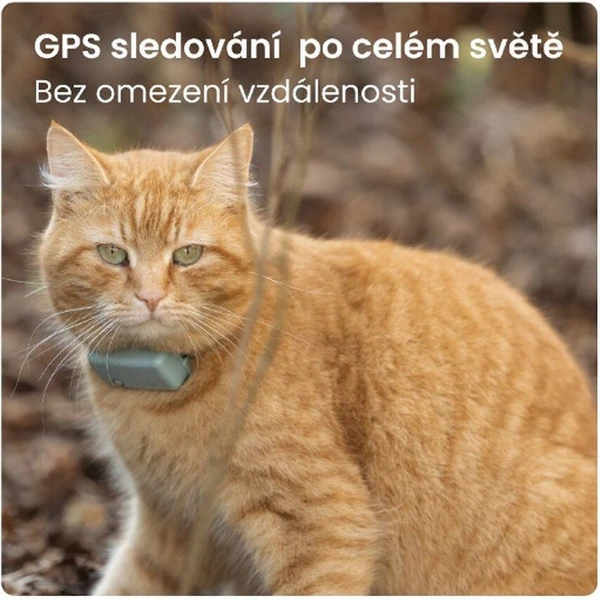 Tractive GPS CAT Mini tracker polohy a aktivity pro kočky mentolový - GPS moduly - Obrázek 71L5000J01