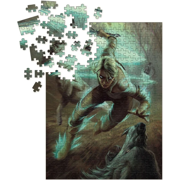 Puzzle Dark Horse Witcher 3: Wild Hunt - Ciri and the Wolves (1000) - Puzzle - Obrázek 71PC000O01