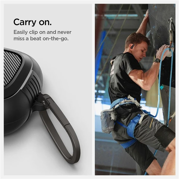 Spigen Rugged Armor pouzdro Apple Powerbeats Pro 2 černé - Pouzdra - Obrázek 71b4f9ceaeb2457690ccd97ad177b312