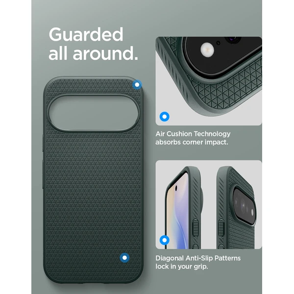 Spigen Liquid Air MagSafe kryt Google Pixel 11 Pro XL abyss green - Pouzdra - Obrázek 71b58d2ed2a04361b39f1a0efe275afd