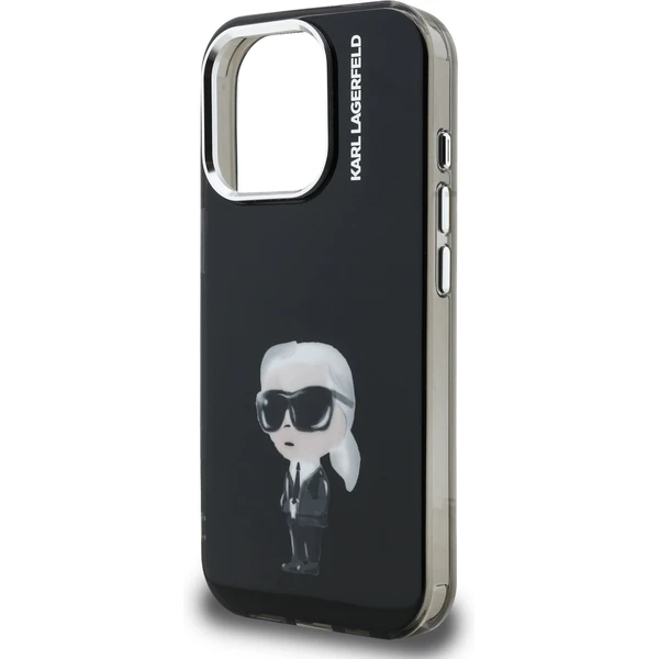 Karl Lagerfeld IML Aquarelle Karl kryt iPhone 15 Pro Max černý - Pouzdra - Obrázek 71c1c9276e634fbabdddf63ebe7cecae