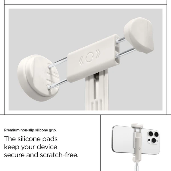 Spigen Tripod Selfie Stick MagSafe Auto-Open selfie tyč béžová - Držáky - Obrázek 71c92579f80e453d98e7b0eb21766c74