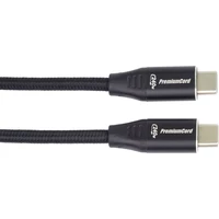 PremiumCord USB-C/USB-C napájecí kabel 240W 1,5m černý - Kabely a redukce