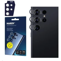 3mk Hardy Lens Protection Pro skla na fotoaparát Samsung Galaxy S23 Ultra černá - Ochranné folie a skla
