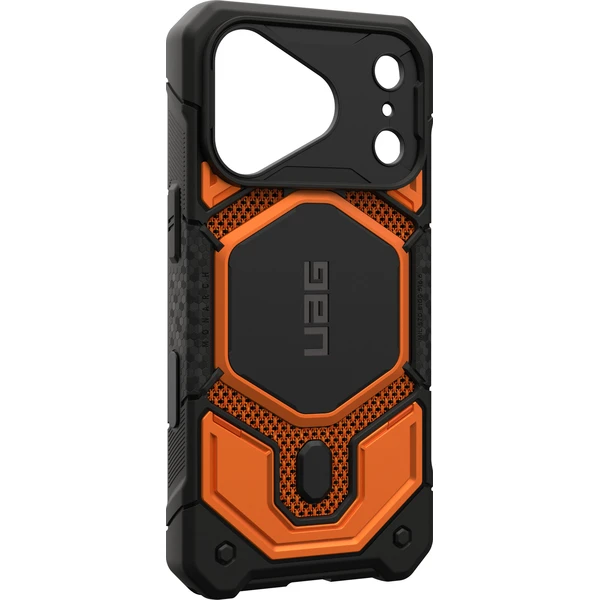 UAG Monarch Pro MagSafe Kevlar kryt iPhone 18 Pro/17 Pro oranžový - Pouzdra - Obrázek 71fd0534ff3742ceb51459a4c7ad1a52