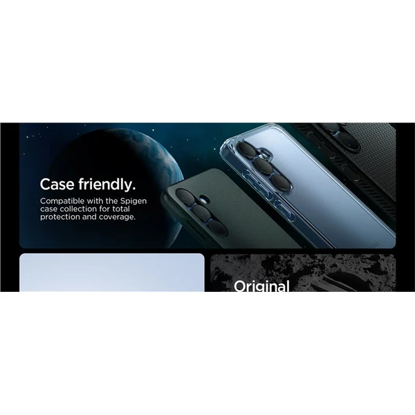 Spigen Glass tR EZ Fit Optik Pro HD skla na fotoaparát Samsung Galaxy S25+ černá (2 ks) - Ochranné folie a skla - Obrázek 7234bdaa829048be9020410ee6665d47