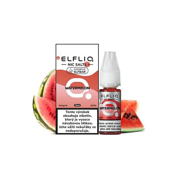Elfliq Salt Vodní meloun 10ml (10mg) - E-liquidy - Obrázek 725329e86a1c491880ba4eeaef491f00