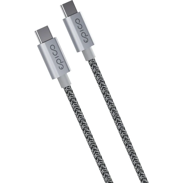 EPICO USB-C/USB-C napájecí kabel 60W 1,2m vesmírně šedý - Kabely a redukce - Obrázek 7272c45b1ff841d18965d04d2a36ed79
