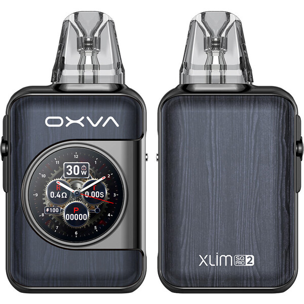 OXVA Xlim SQ Pro 2 Pod Kit Gunmetal Wood Tmavě šedá
