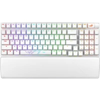 ASUS ROG Strix Scope II 96 (ROG NX SNOW / PBT) bezdrátová herní klávesnice US bílá - Klávesnice