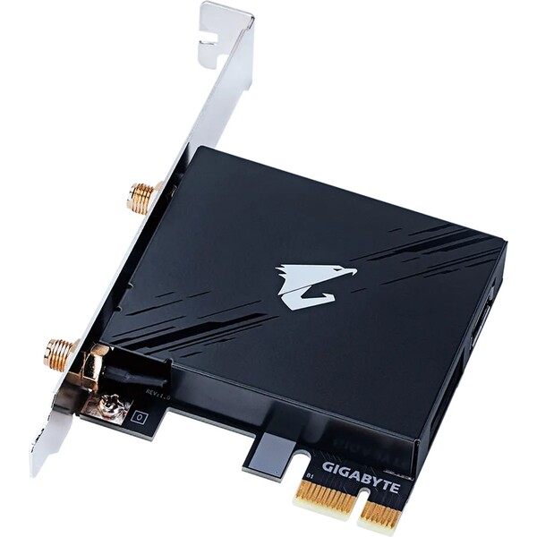 GIGABYTE PCI-E Wi-Fi 7 rozšiřující karta GC-WIFI7 Černá