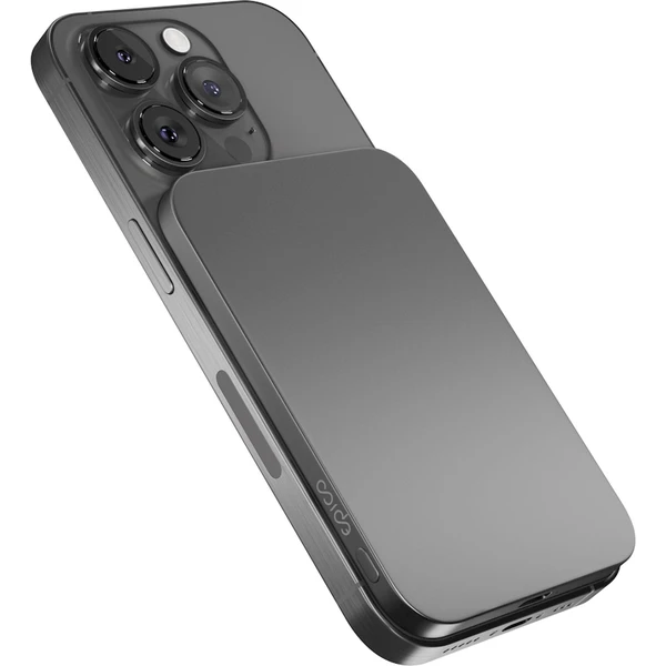 Epico UltraPack Slim 3000mAh hliníková Mag+ bezdrátová powerbanka EM31 vesmírně šedá - Powerbanky - Hlavní obrázek