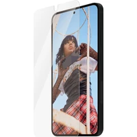 PanzerGlass® SAFE Ultra-Wide Fit sklo Samsung Galaxy S25/S24 s instalačním rámečkem - Ochranné folie a skla