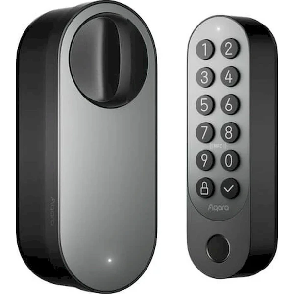 AQARA Smart Lock U200 Kit Revize 2025 chytrý zámek černý - Chytré zámky - Obrázek 72FR000K01