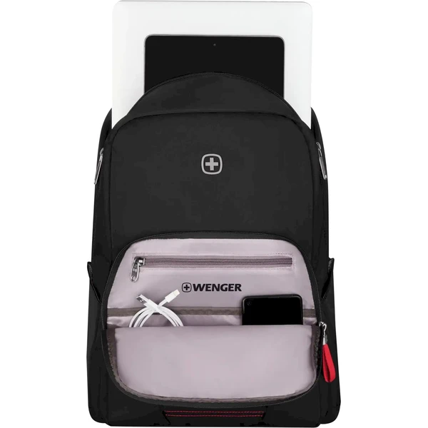 WENGER MOTION BACKPACK 15,6" batoh na notebook a tablet černý - Batohy - Obrázek 72GD000P01