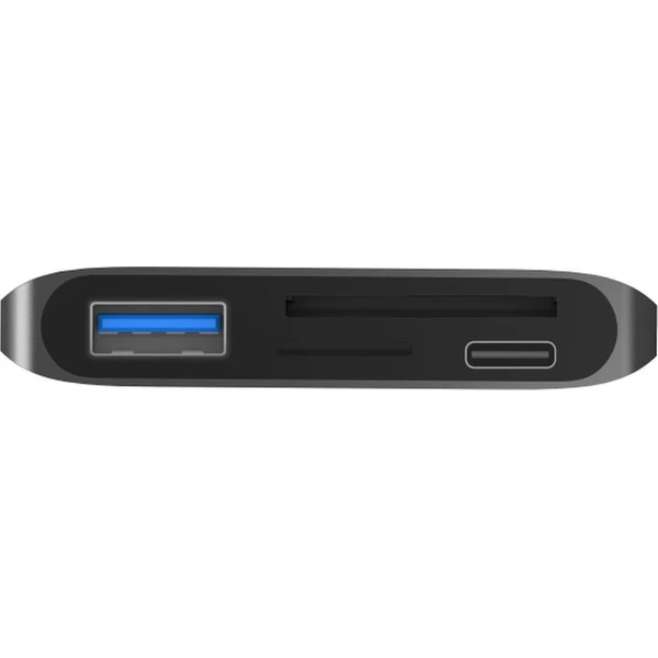 CONNECT IT CompactPRO externí USB-C hub s čtečkou karet - USB huby - Obrázek 72JO000K01