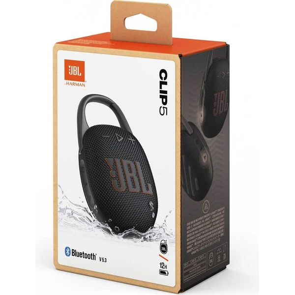 JBL Clip 5 černá - Reproduktory - Obrázek 72W4000O01