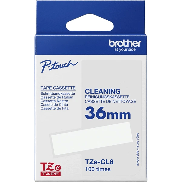 Brother TZECL6 čisticí páska pro tiskovou hlavu 36 mm - Pásky pro štítkovače - Obrázek 72WB000L01