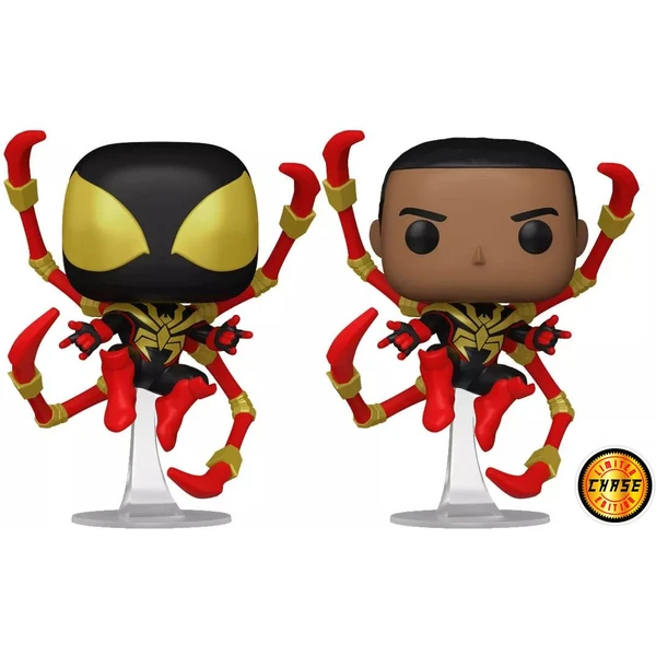 Funko POP! #1448 Marvel: Spider-Man Comics - Miles Morales Iron Spider (Šance na chase) - Funko POP! - Obrázek 72YB000K01