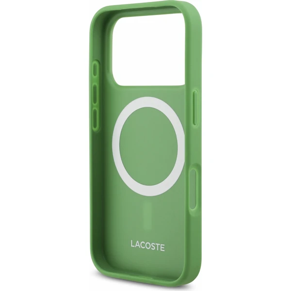 Lacoste PVC Iconic Petit Pique Metal Logo MagSafe kryt iPhone 18 Pro zelený - Pouzdra - Obrázek 72af7ce84b68401fbc38e043d1bf9731