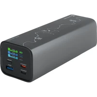 Tactical Squad Head Quarters powerbanka (1xUSB-A, 2xUSB-C) 65W 27000mAh šedá - Powerbanky