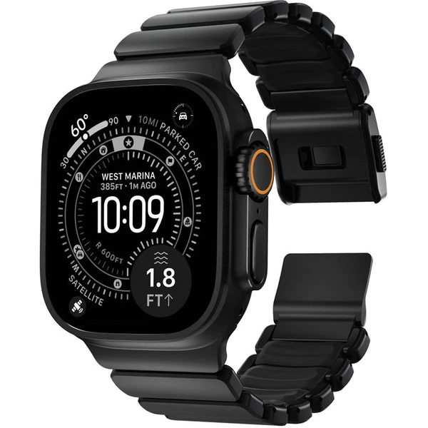 Nomad Stratos Band FKM řemínek Apple Watch 45/46/49mm Black Titanium/Black - Řemínky - Obrázek 72fc0f5d2139470a92897f5c1dd86a8b