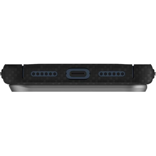 UNIQ Keva Edge MagClick MagSafe kryt iPhone 17 Pro Max Carbon Black - Pouzdra - Obrázek 730082e03ba74a5b99405b8166df4172