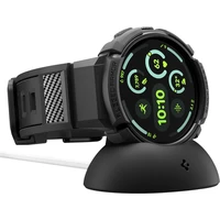 Spigen Rugged Armor Pro + Stand pouzdro s řemínkem a stojánkem Google Pixel Watch 5/4 45mm matte bla - Pouzdra