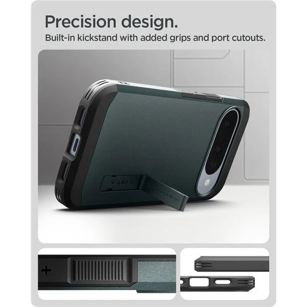 Spigen Tough Armor MagSafe kryt Google Pixel 10/10 Pro zelený - Pouzdra - Obrázek 731691b6e4cf4642a52e2f68977856a5