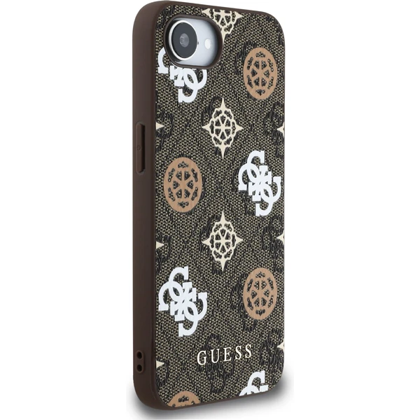 Guess PU 4G Peony MagSafe kryt iPhone 17e/16e hnědý - Pouzdra - Obrázek 73360a5f47ff45029ccab413b4f807cb