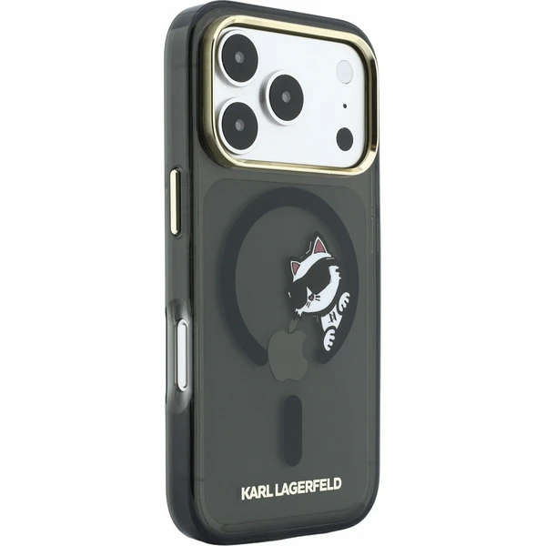 Karl Lagerfeld IML Choupette Peekaboo Magsafe kryt iPhone 18 Pro černý - Pouzdra - Obrázek 73478f4815cf4b21823e0f0140a00b54