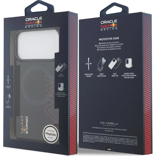 Oracle Red Bull Racing PC Double Layer Vertical MV1 MagSafe kryt iPhone 17 Pro Max modrý - Pouzdra - Obrázek 7355da4525f649429d33d661927c8852