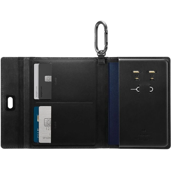 Spigen Universal AirTag Passport Holder pouzdro na cestovní pas černé - Pouzdra - Obrázek 7391b613e1274c9eb613ceb961b344fd