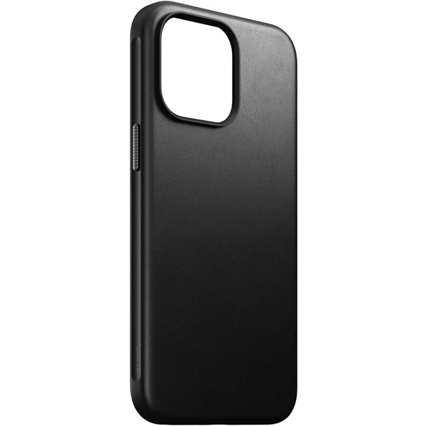 Nomad Modern Leather MagSafe kryt iPhone 15 Pro Max černý - Pouzdra - Obrázek 73CS100501