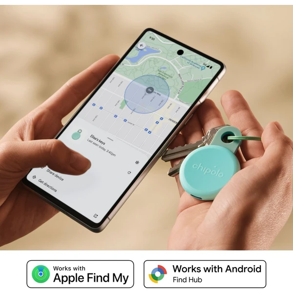 Chipolo LOOP Bluetooth lokátor mátový - Lokátory - Obrázek 73DJ000K01