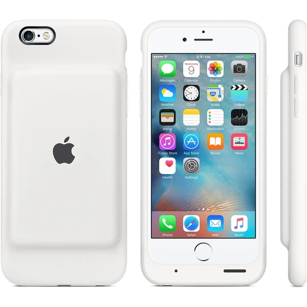 Apple iPhone 6/6S Smart Battery Case zadní kryt s baterií bílý - Pouzdra - Obrázek 73EF000101
