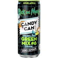 Sycená limonáda Candy Can Rick and Morty - Jablko 330 ml - Potraviny a nápoje