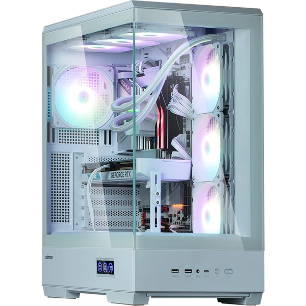 ZALMAN P50 DS bílá - Počítačové skříně - Obrázek 73HA000N01