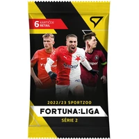 Fotbalové karty SportZoo Retail balíček FORTUNA:LIGA 2022/23 – 2. série - Fotbalové karty